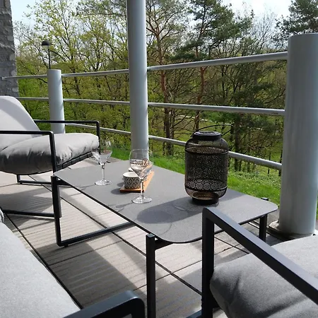 With A View Of Durbuy Golf Course Appartamento